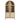 Kailani Arched Glass Door Cabinet - Natural