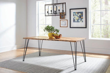 Sherman Live Edge Solid Wood Dining Table