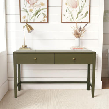Avery Collection Desk - Olive Green