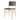 Marco Modern Woven Dining Chair - Natural/Black