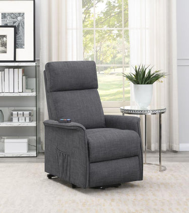 Herrera Power Lift Recliner - Charcoal