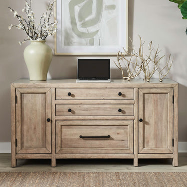 Proximity Place Credenza - Barley Buff