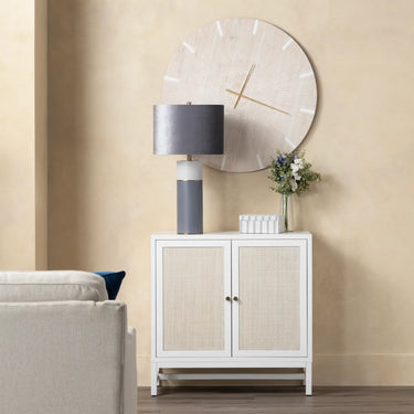 Sandy Shores Two Door Cabinet - White