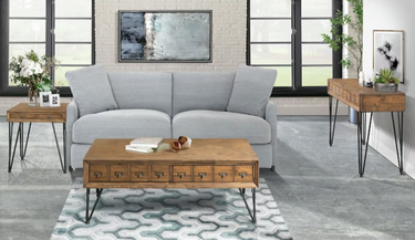 Boone Apothecary Style Coffee Table