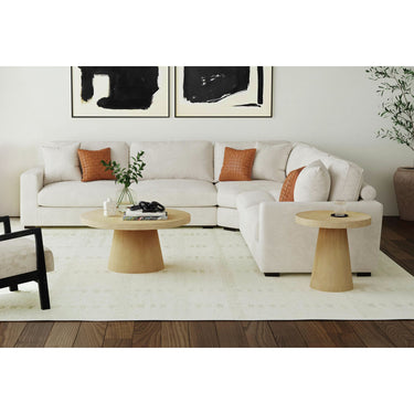 Portland 36" Round Coffee Table - Natural