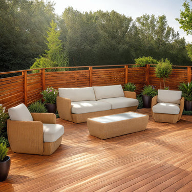 Siesta Outdoor Wicker Coffee Table - Natural