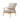 Kinsley Accent Chair - Light Linen/Natural Frame