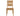 Sommerset Solid Wood Ladderback Side Chair - Rustic Oak
