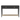 Cleo Console Table - Charcoal Gray/Wicker
