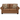 Carianna Leather Loveseat - Caramel