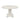 Hampton 48" Round Pedestal Dining Table - White