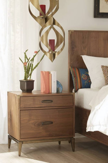 Adler Collection Two Drawer Night Stand